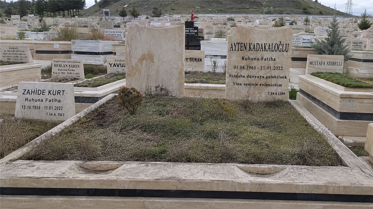 Bakım öncesi mezar